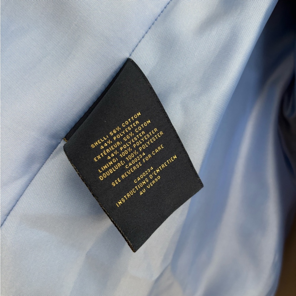 London Fog Tan Trench Coat - Picture 9 of 10